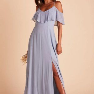 Jane Convertible Dress - Dusty Blue - Size L with slit - BRAND NEW & UNWORN
